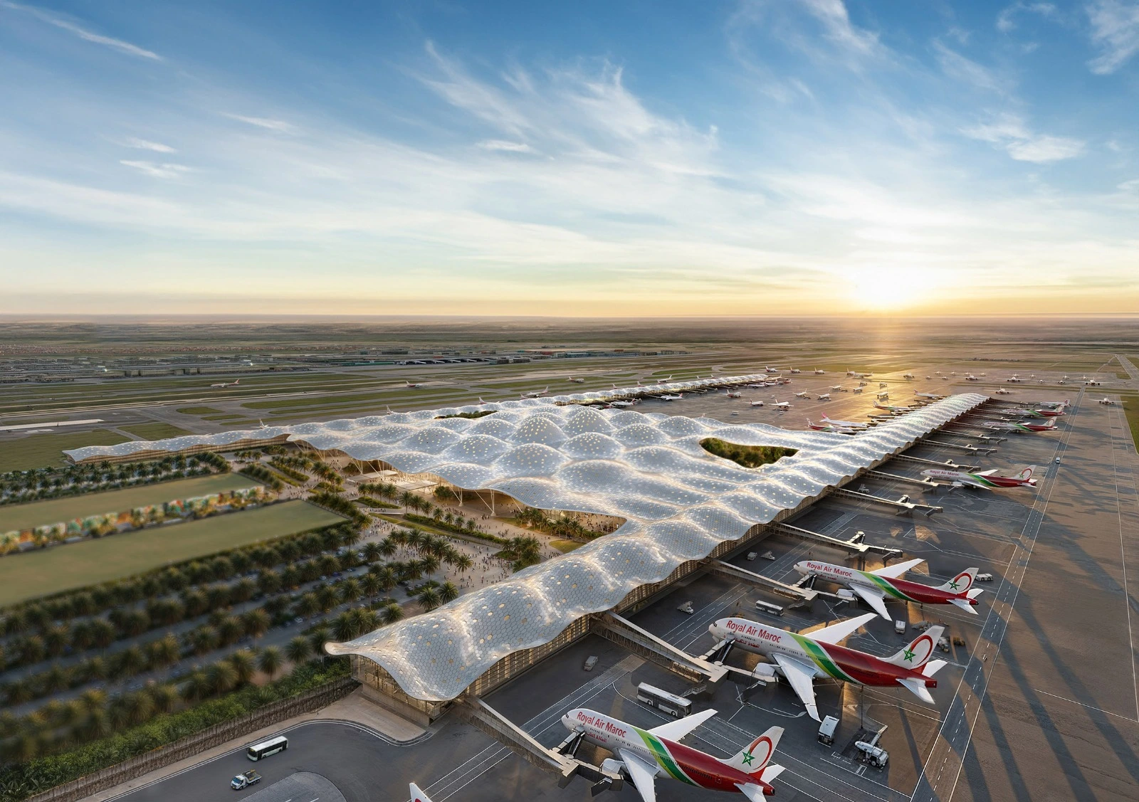 Nouveau terminal aéroport Mohammed V