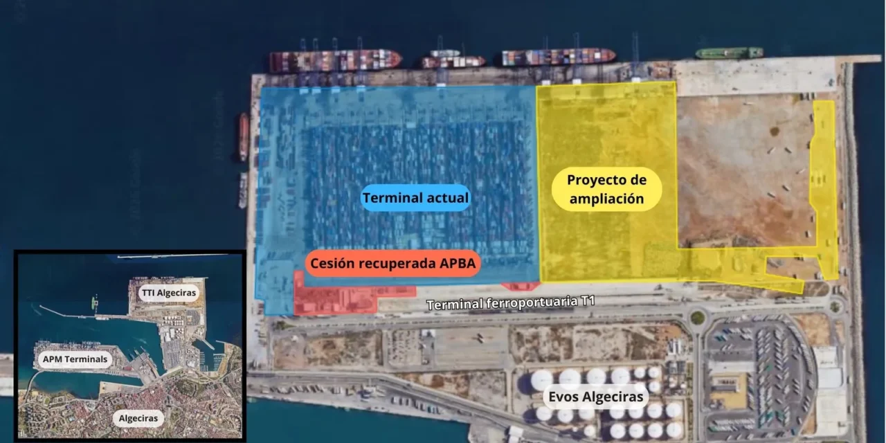 Le Port d’Algésiras approuve l’extension de TTI et prolonge la concession jusqu’en 2066