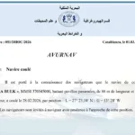 Alerte AVURNAV au Maroc après le naufrage du DURA BULK