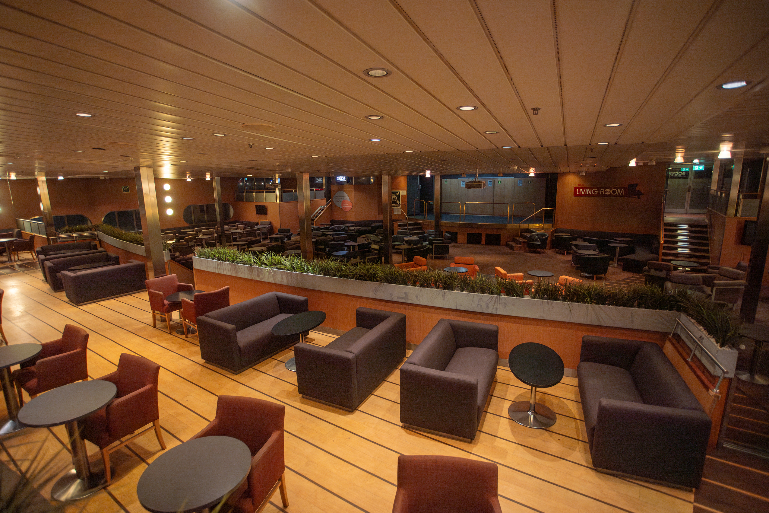 AML+ Lounge — espace premium à bord du Stena Europe
