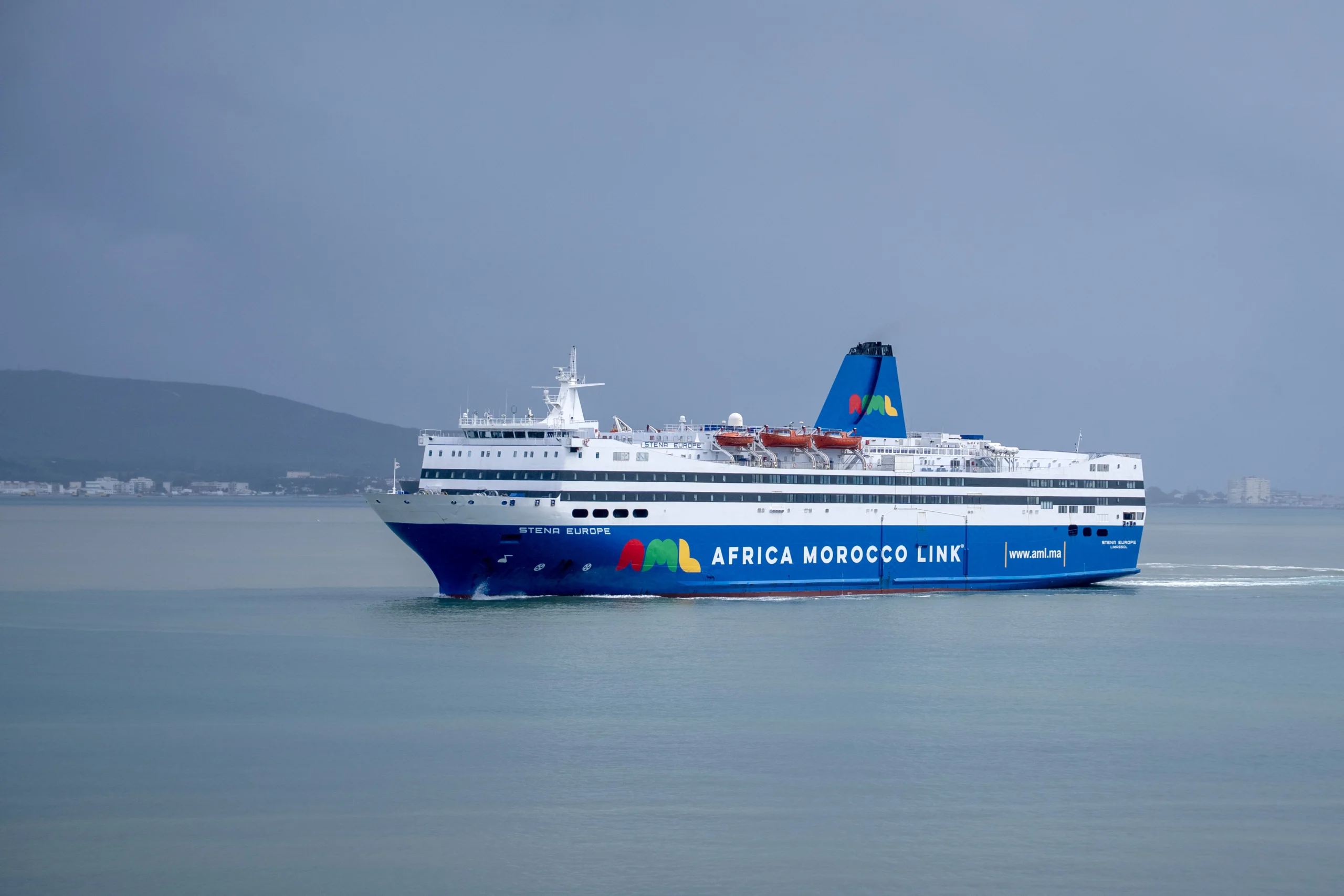 Le Stena Europe à quai — Africa Morocco Link Nador Almería