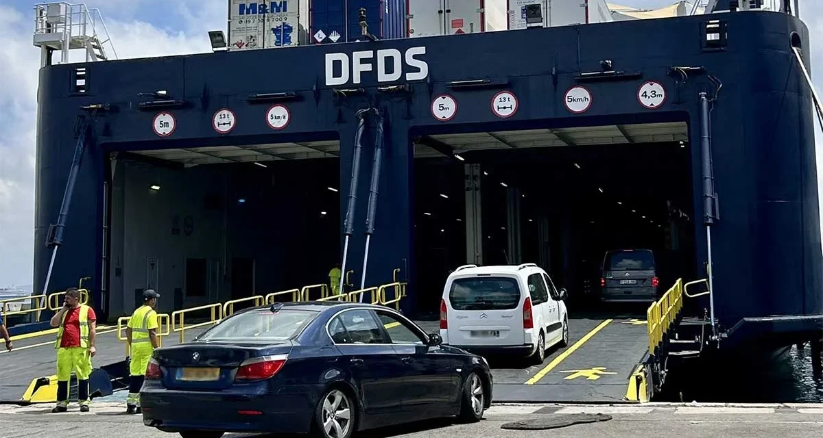 DFDS : -20 % sur la ligne Algésiras–Tanger Med