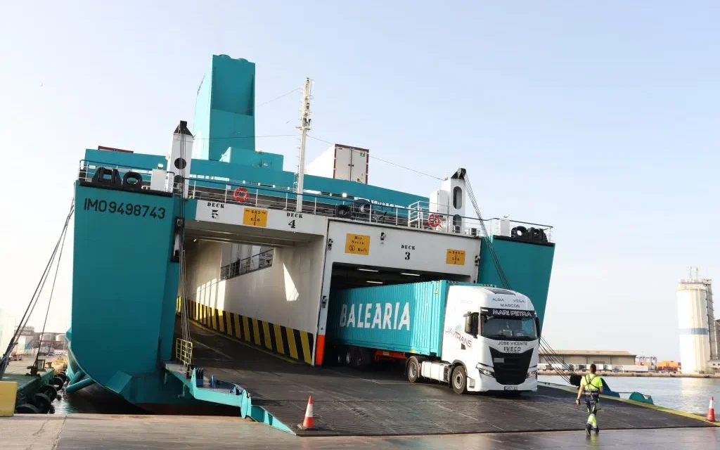 Baleària : le fret grimpe à 8,39 millions de mètres linéaires