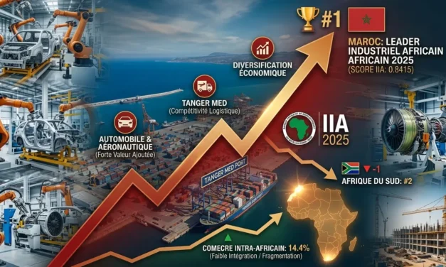 Indice BAD 2025 : Le Maroc devient la 1ère puissance industrielle d’Afrique