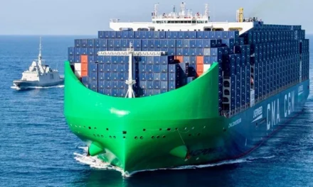 Tanger Med : escale du CMA CGM NOTRE DAME