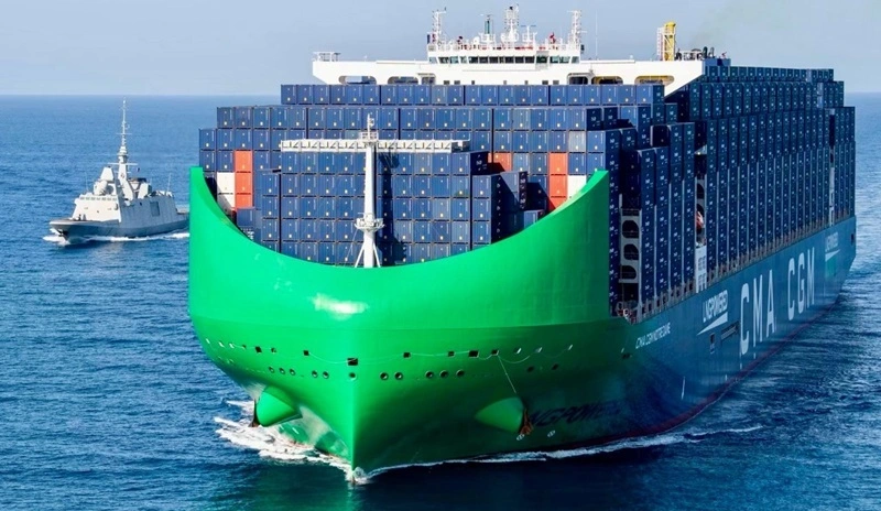 Tanger Med : escale du CMA CGM NOTRE DAME