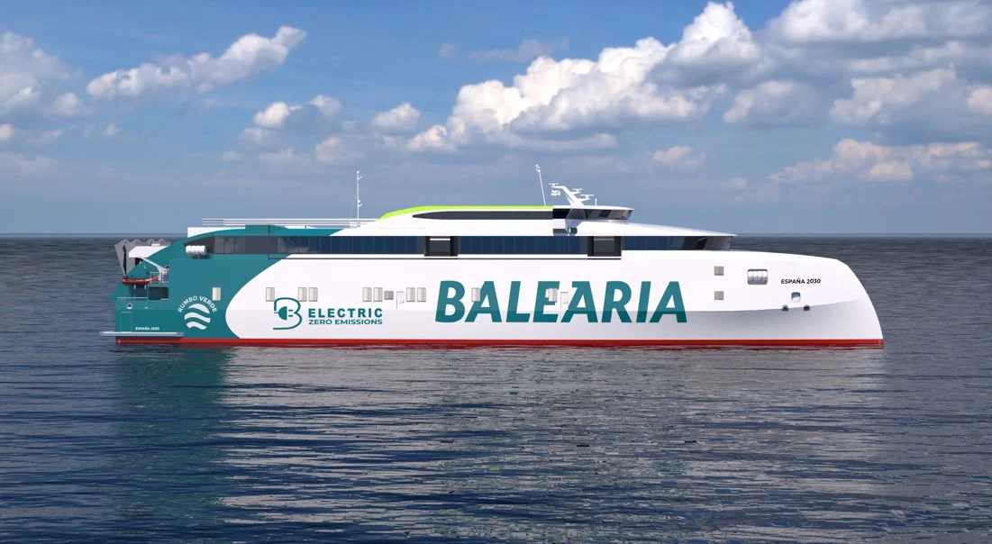 Balearia : Premier ferry électrique entre Tanger et Tarifa